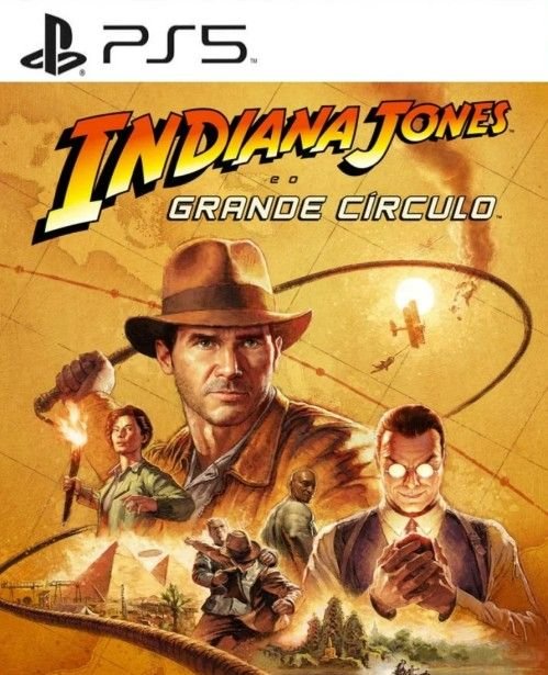 Indiana Jones e o Grande Círculo PS5 Aluguel 15 Dias - Pt-Br - Original
