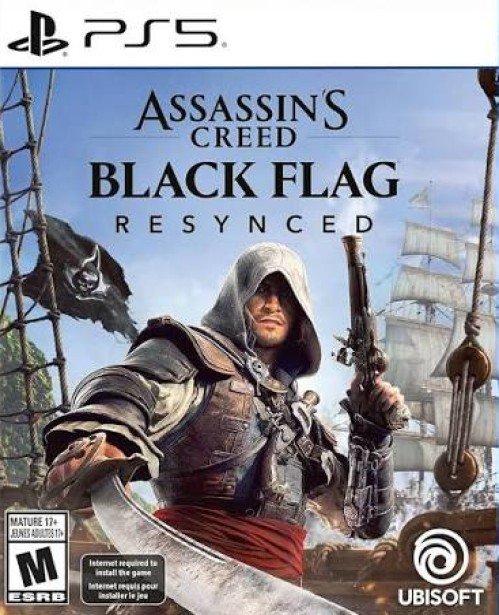 Assassin's Creed Black Flag Resynced PS5 Original - Aluguel 15 Dias - Pt-Br