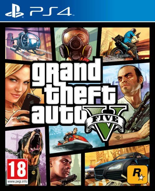 GTA V - Grand Theft Auto V PS4 Aluguel 30 Dias - Pt-Br - Original